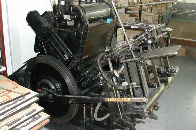 HEIDELBERG platine format 34x46